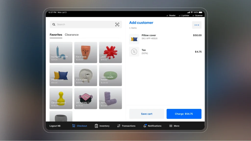 Square - pos terbaik untuk retail



