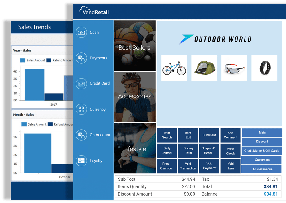 iVend retail - aplikasi kasir untuk toko baju

