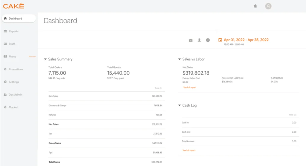 cake pos - aplikasi kasir jual kue online

