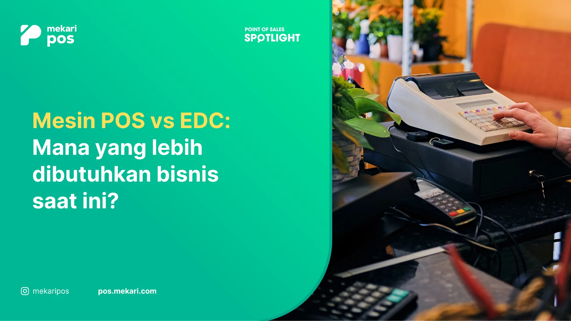 Mesin POS dan EDC