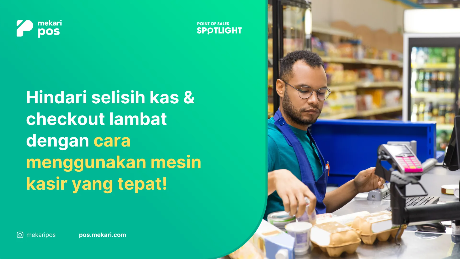 Cara menggunakan mesin kasir