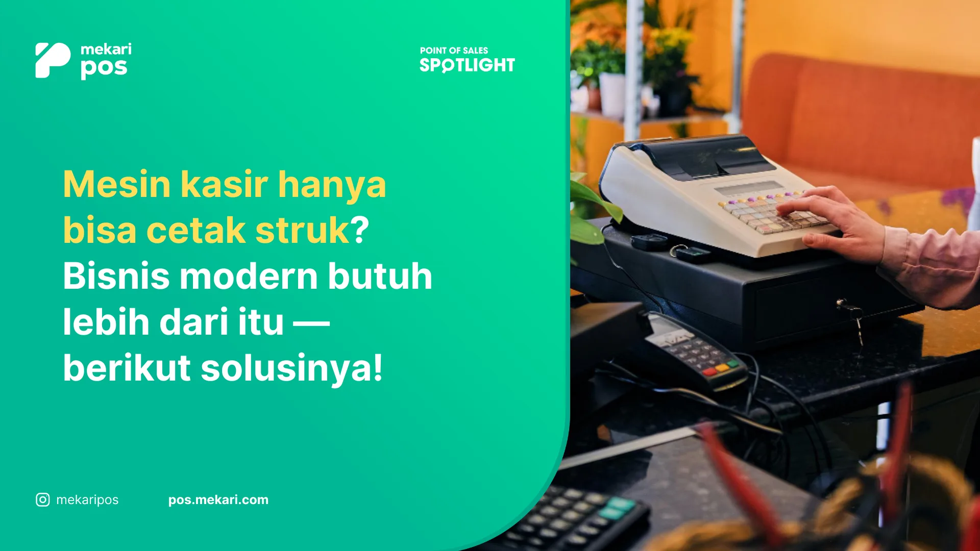fungsi mesin kasir