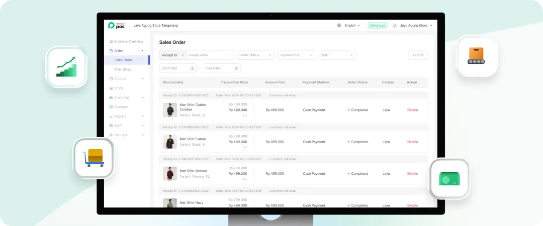 Sistem back office