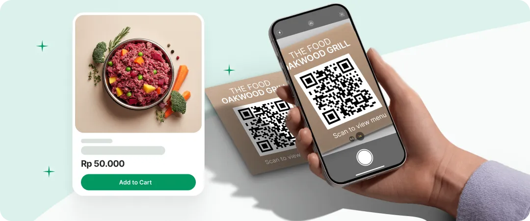 Pemesanan website & QR