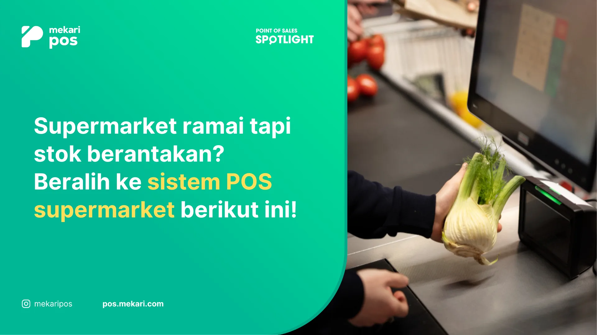 point of sale supermarket