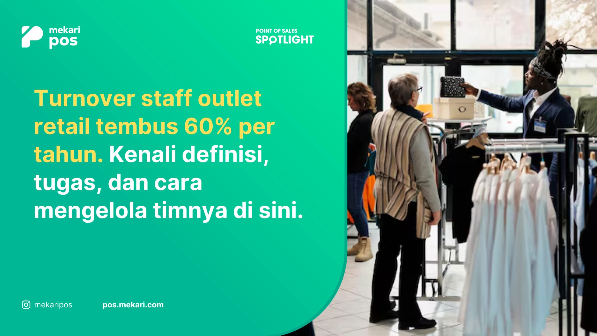 Staff outlet adalah