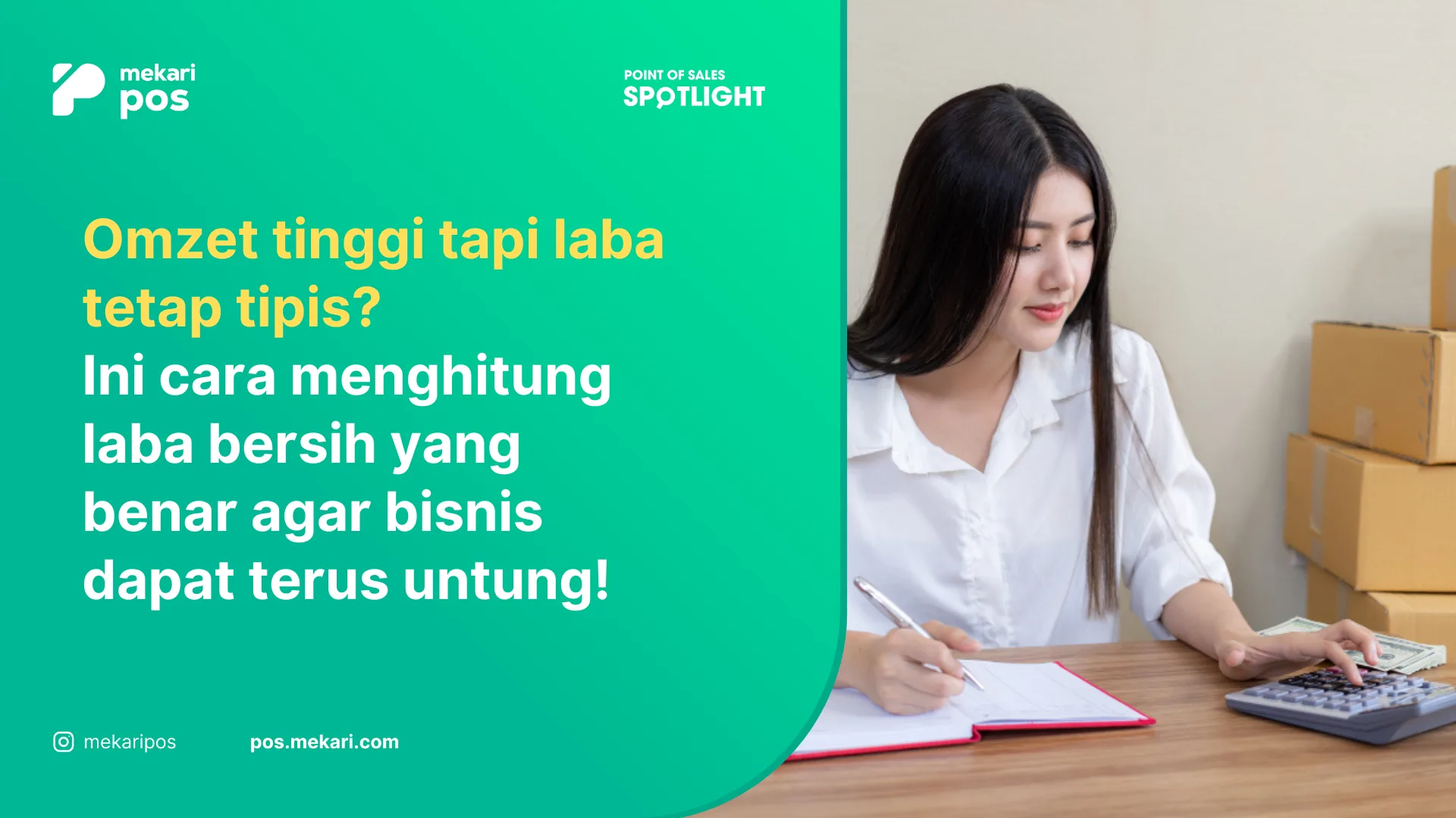 menghitung laba bersih
