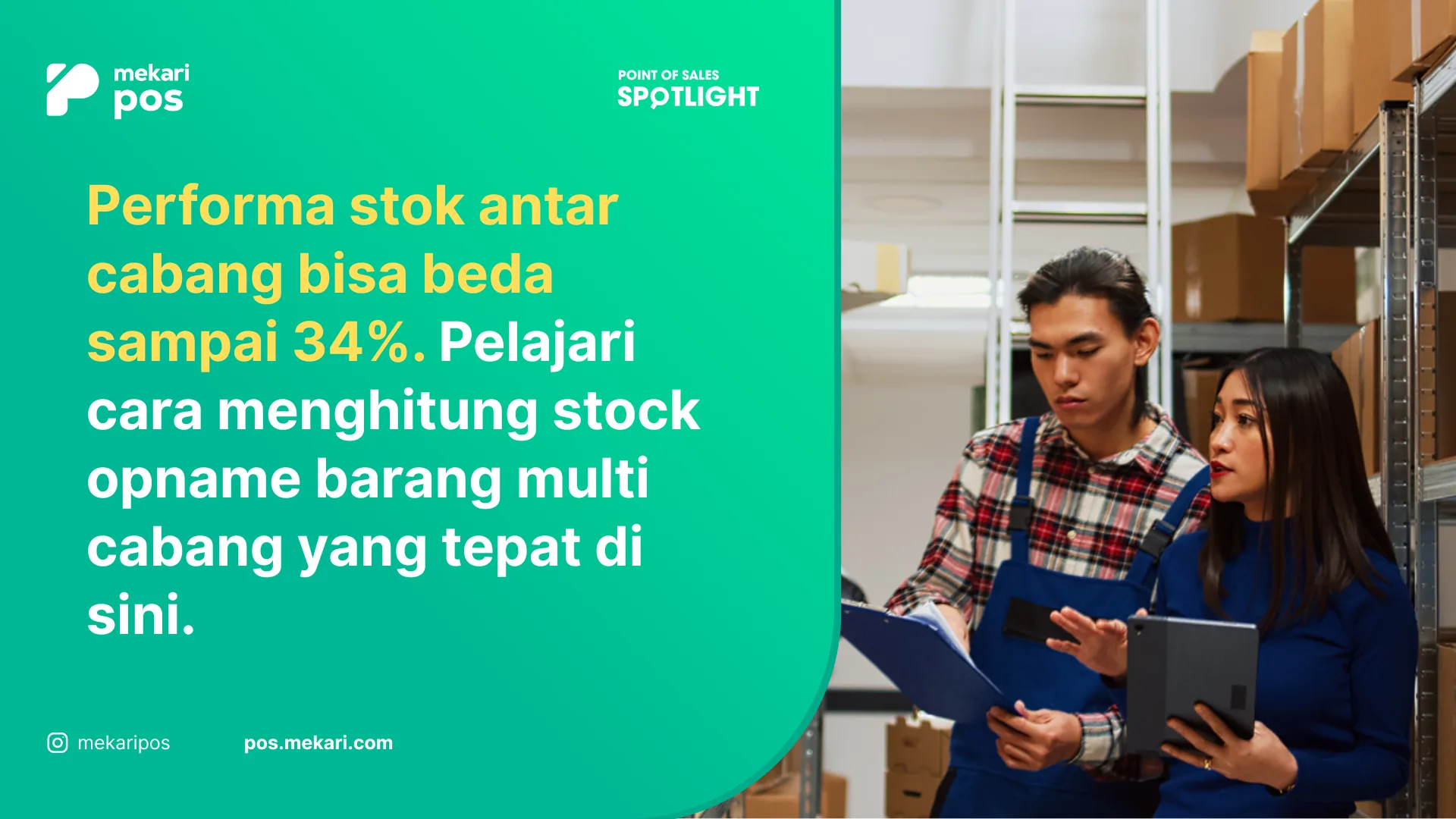 Cara menghitung stok opname