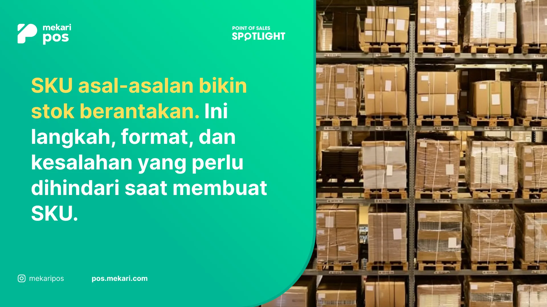 cara buat SKU