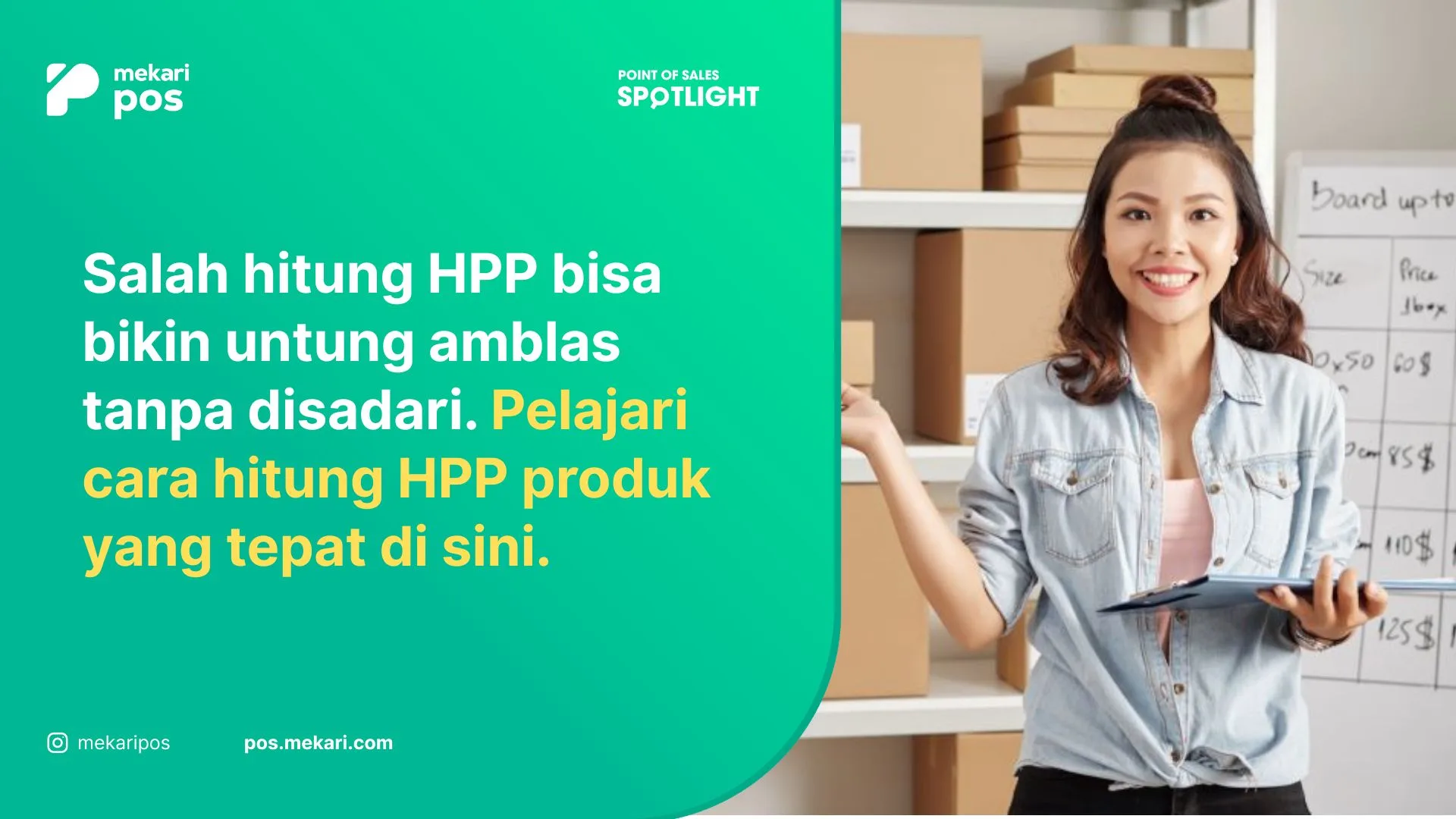 cara hitung HPP produk