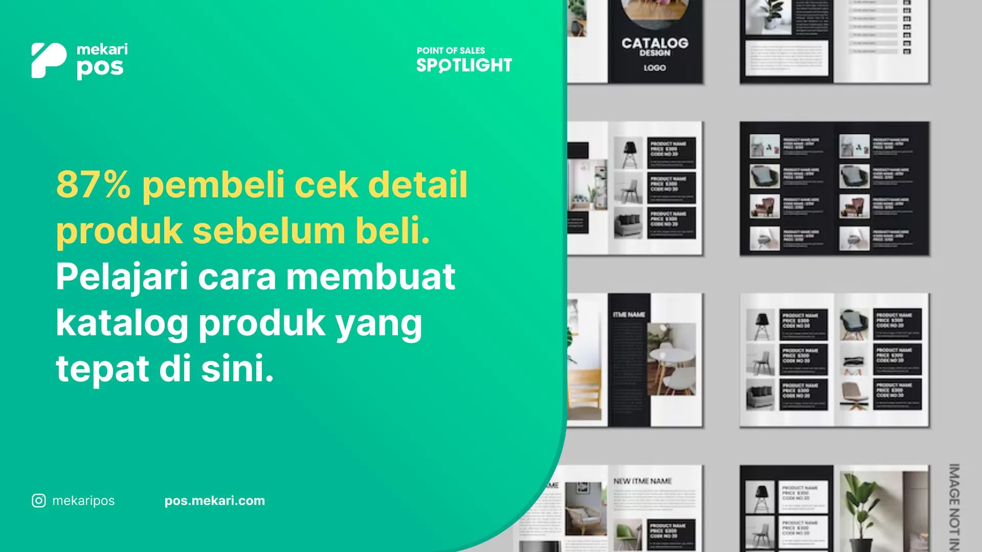 cara membuat katalog produk