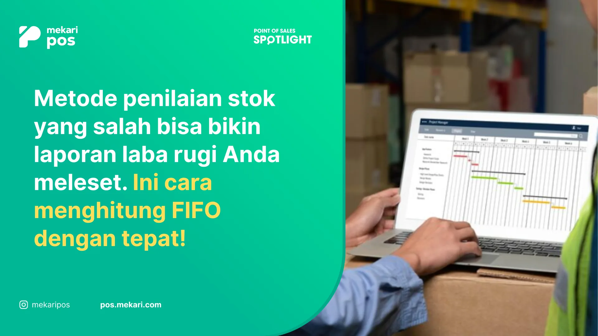 cara menghitung FIFO