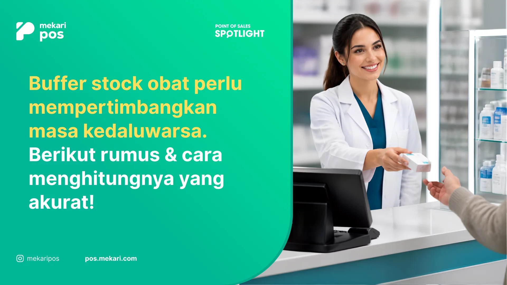 cara menghitung buffer stock obat