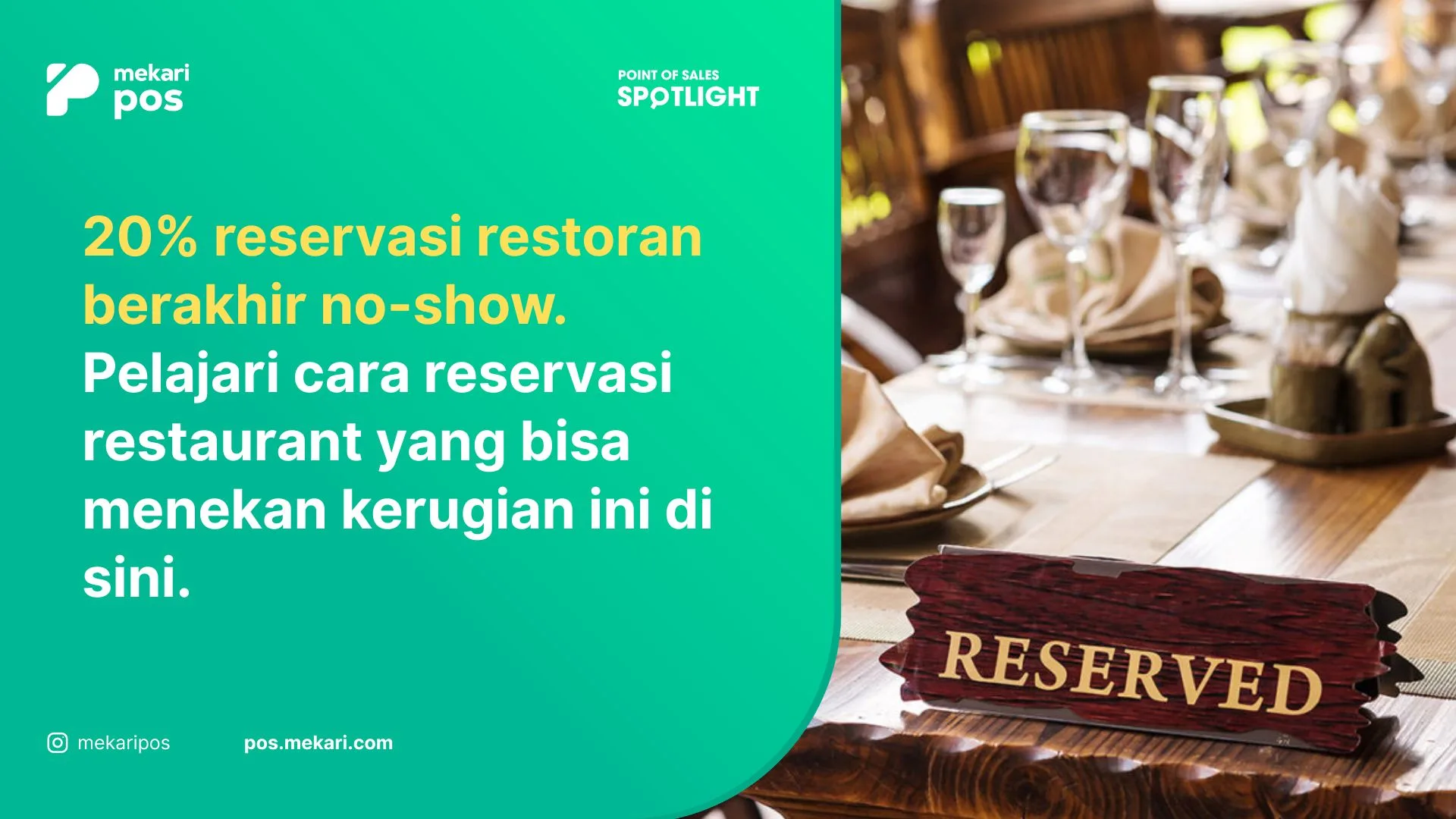 cara reservasi restoran