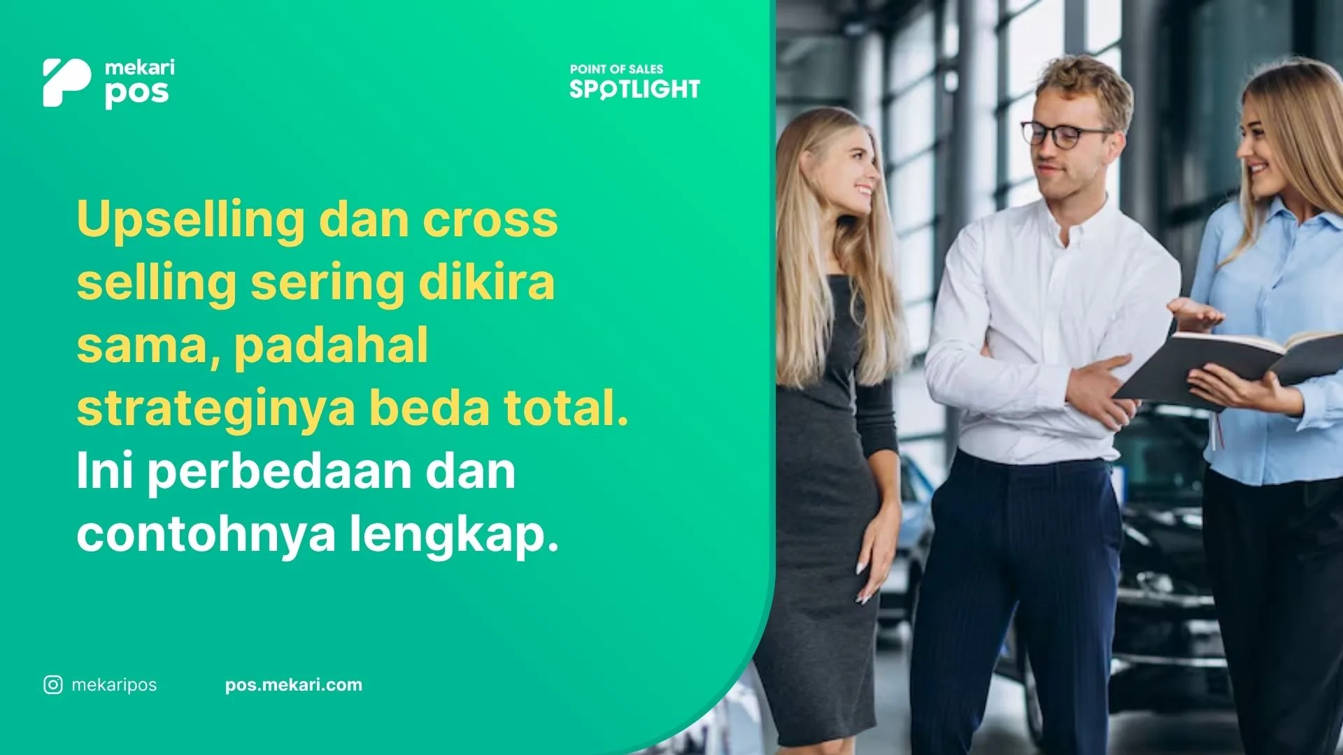 perbedaan upselling dan cross selling