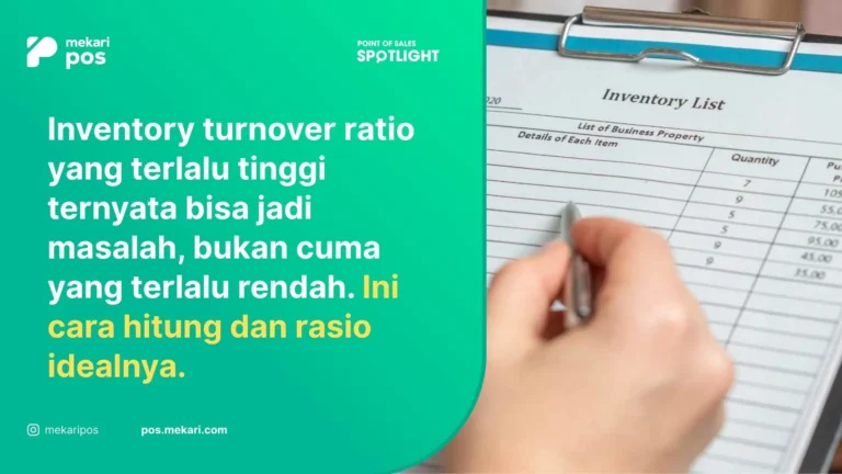 Rumus Inventory Turnover Ratio & Cara Menghitungnya