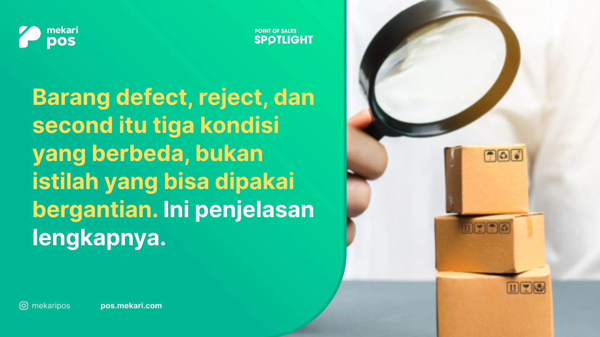barang defect