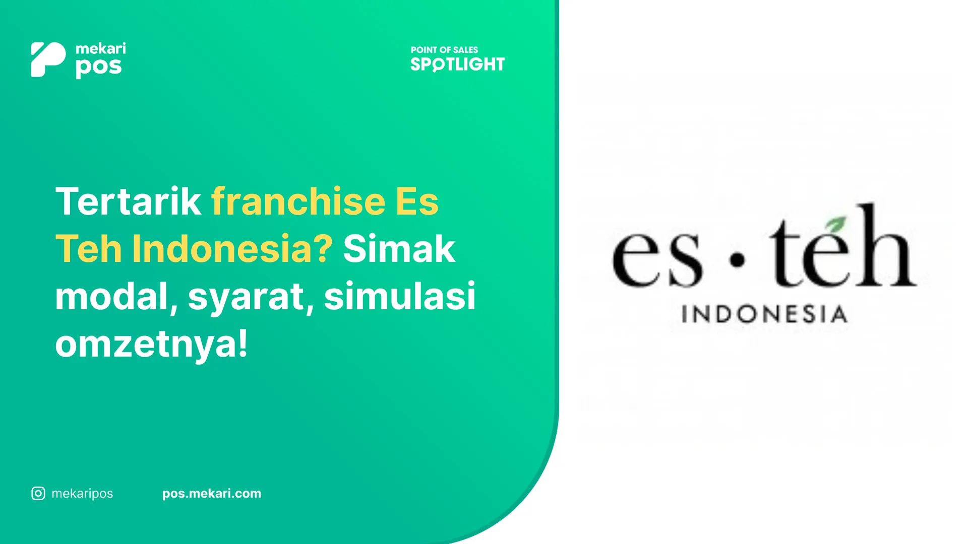 franchise Es Teh Indonesia