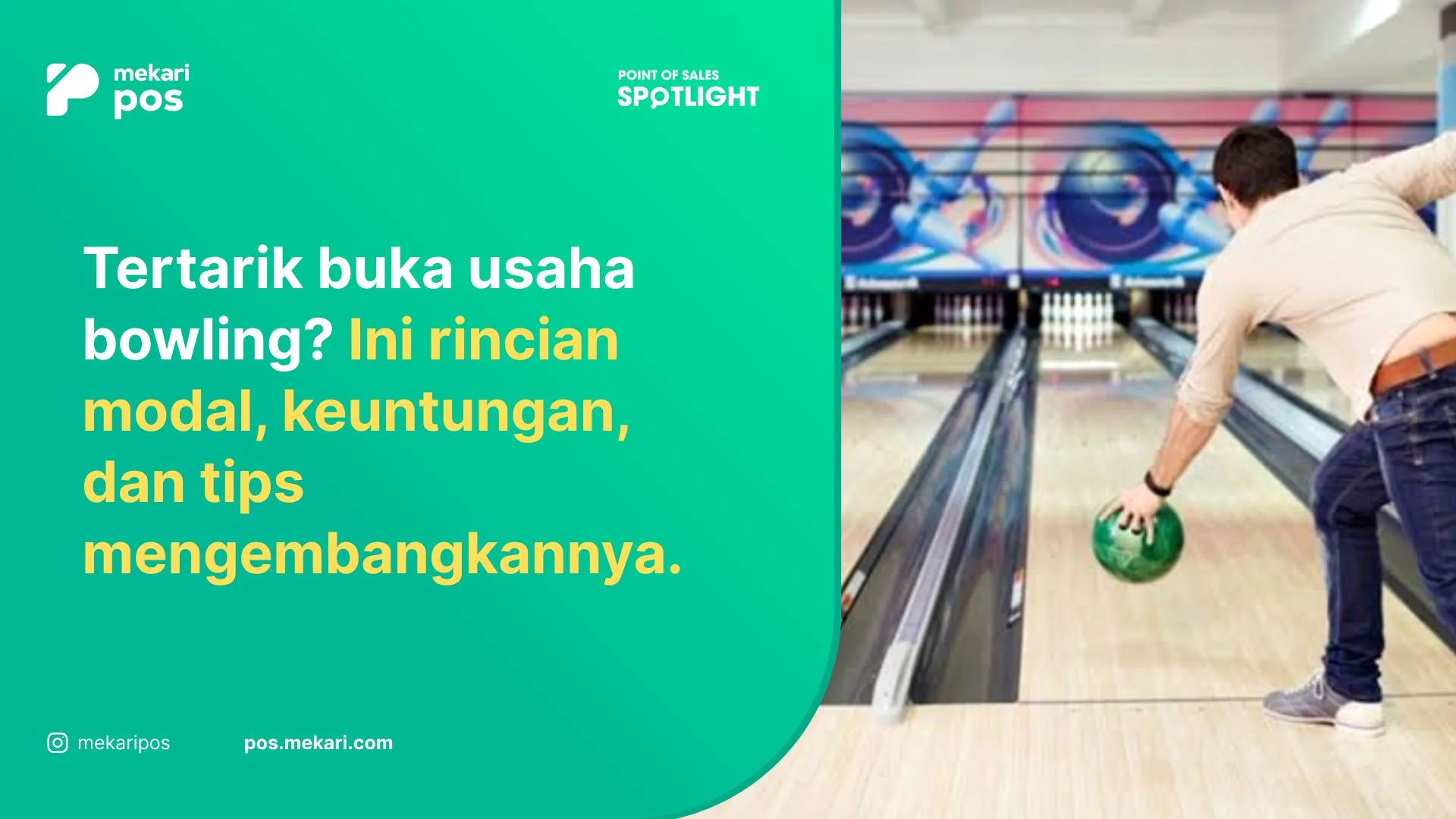 modal usaha bowling