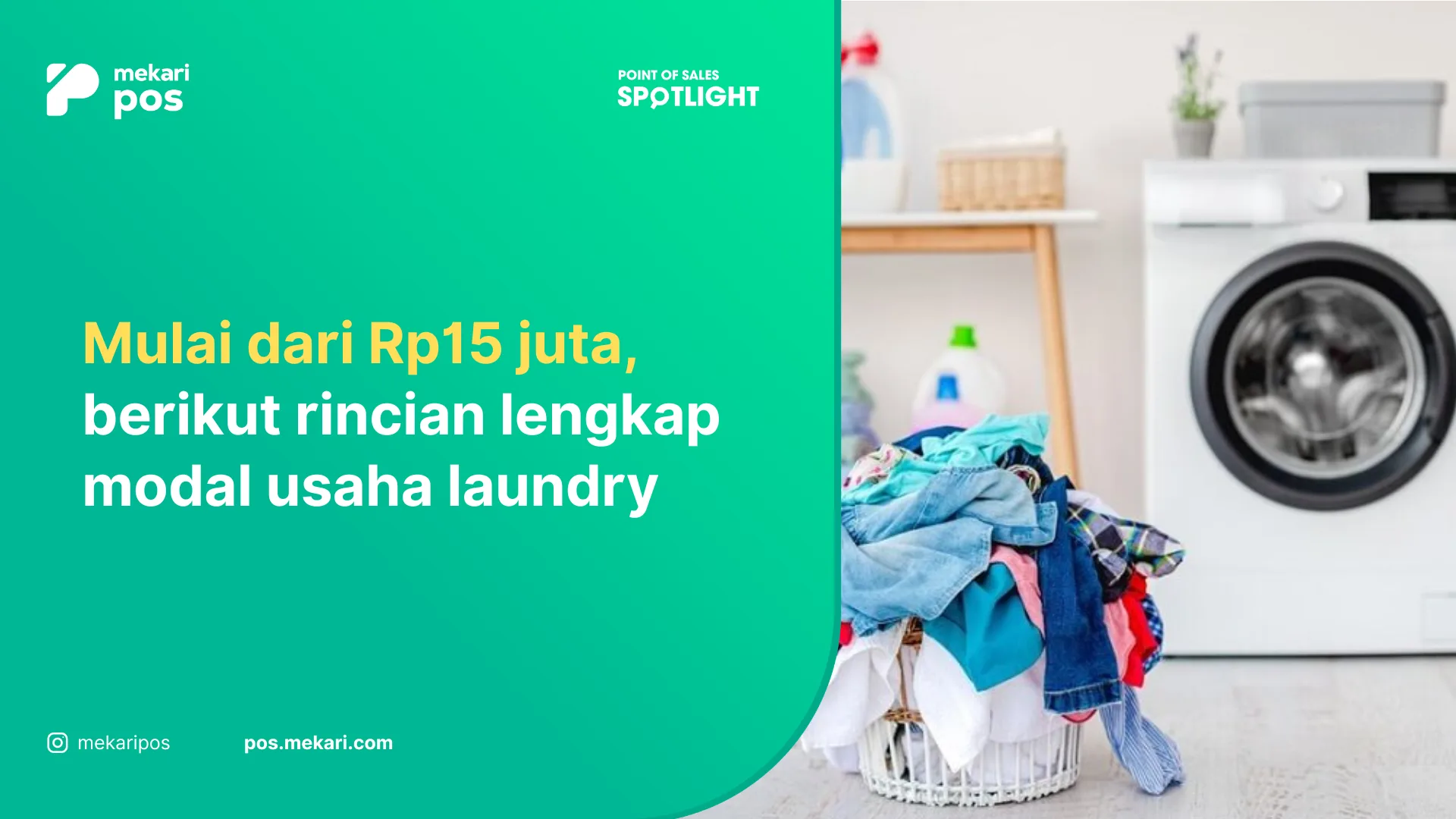 paket usaha laundry pemula
