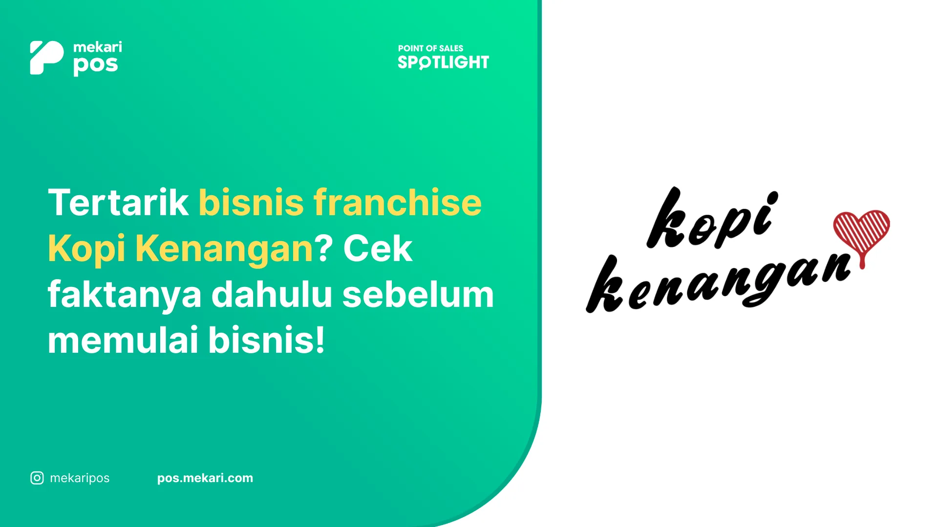 franchise Kopi Kenangan
