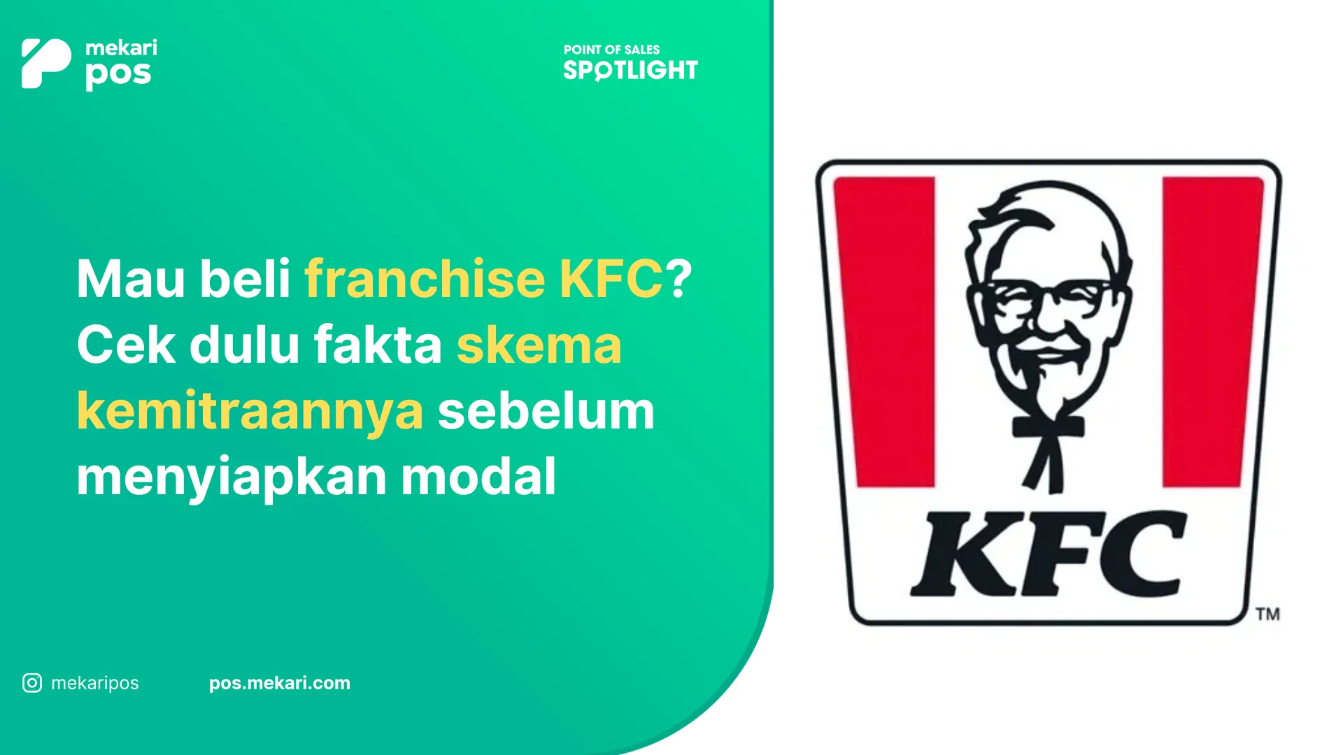 harga franchise kfc